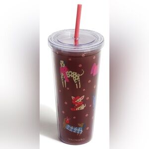 Vera Bradley Tumbler - Holiday Hounds